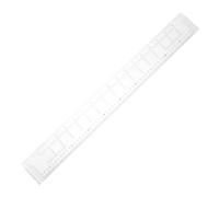 NUOBESTY Geographical Measuring Tool 37cm Scale Ruler for Maps Cartography Ruler Map Navigation Device Accuracy Layout Measurement