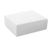 NUOBESTY Gift Box for Convenient Carrying Packaging Box Elegant White Paper with Top and Bottom Cover Design for Gifts and Party Favors on Occasion