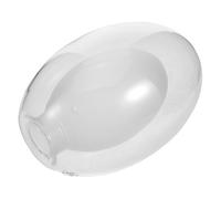 NUOBESTY Glass Globe Shade Double Layer 2.7cm Diameter Spherical Lamp Shade for Wall Lamp and Sconce, Dust Resistant Easy Maintenance Replacement for Modern Ceiling Lighting