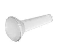 NUOBESTY Glass Grinding Tool Muller Robust Pestle for Paint Mixing Clear Multifunctional Grinder for Watercolor and Oil Painting Artists