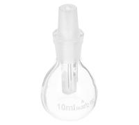 NUOBESTY Glass Pycnometer Bottle 10ml Lab Glassware for Liquids and Powders, High Temperature Resistant Density Bottle, Accurately Measures Volume for Industrial and School Use