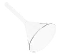 NUOBESTY Glass Wide Mouth Laboratory Funnel 75mm Triangular Borosilicate Glass Funnel for Chemical Filtration and Liquid Transfer Suitable for Student and Lab Use