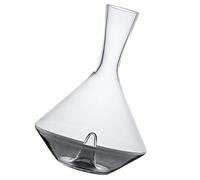 NUOBESTY Glass Wine Decanter for Storing Wine and Easy Pouring with Shape Elegant Modern Design Made of Sturdy Glass for Home and Parties
