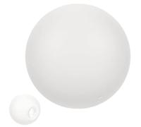 NUOBESTY Globe Glass Lamp Shade Replacement for Ceiling Light, 80mm Simple Structure Frosted Globe Pendant Light, Replacement for Old or Broken Shade