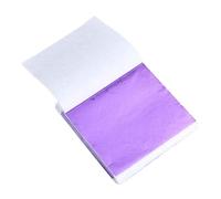 NUOBESTY Gold Leaf Sheets 50Pcs 3.35X3.15 Inch Decorative Foil Paper for Art Craft Gilding Home Decor and Furniture Restoration