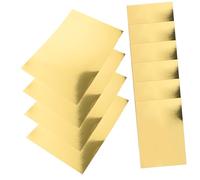 NUOBESTY Gold Metallic Cardstock Paper for DIY Crafts and Painting Single-Sided Shiny Handmade Origami Paper for Teens Handcrafts Making Party Decorations and Art Projects