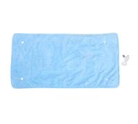 NUOBESTY Graphene USB Heated Blanket 50X30Cm, Electric Hand Warmer Pad with Constant Temperature Control, Sky Blue Small Heating Throw for Winter Office and Bedroom Use