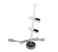 NUOBESTY Graphics Card Stand Durable Support Holder for Upright Installation Seaside House Aesthetic Design Optimizes Cooling Performance and Desktop Space