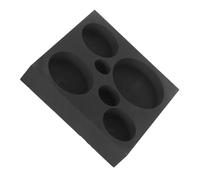 NUOBESTY Graphite Crucible Ingot Mold with Innovative Oil Groove High Heat Resistance Metal Bar Casting Mold for Gold Silver Copper Aluminum Brass Refining