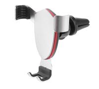 NUOBESTY Gravity Sensing Car Phone Holder Metal Air Conditioning Outlet Bracket for Mobile Devices One Handed Operation Lightweight Design Compatible with All Smartphones Silver