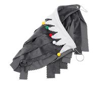 NUOBESTY Hamster Rabbit Corner Hideaway Tent Hammock for Small Pets Three-sided Cage Concealed House with Tassels Cage Corner Attachment for Guinea Pigs Ferrets Chinchillas