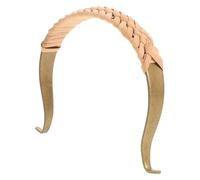 NUOBESTY Handwoven Rattan Teapot Handle Replacement U-Shape Oriental Kettle Grip for Ceramic and Glass Pots Medium Rustic Woven Vine Material Tea Pot Accessory for DIY Repairs and Tea