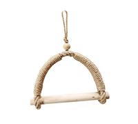 NUOBESTY Hanging Rope Toilet Paper Holder Rustic Roll Paper Rack Creative Napkin Storage Wall-mounted Vintage Style Practical Bathroom Accessory