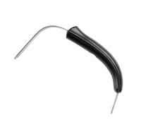 NUOBESTY Heat-Resistant Stainless Steel Kettle Handle Grip with Bakelite, Medium Size 16.5-17.5Cm, Universal Replacement Accessory for Whistling Teapots and Boiling Water Kettles