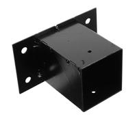 NUOBESTY Heavy Duty Fence Post Protector Base Sturdy Metal Deck Support for Railing Mailbox Posts for Decks Fences Pavilions