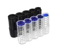 NUOBESTY High Capacity Commemorative Coin Holder Box for Collectors Euro Specific Design