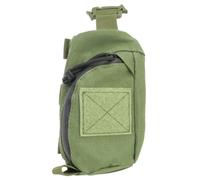 NUOBESTY Hiking Tool Pouch with Large Capacity Oxford Cloth for Travel | Green Compact Pack, Secures to Backpack more Firmly, down Shoulder Straps on Back