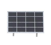 NUOBESTY Ho Scale Solar Panel Miniature Model, Black Plastic Tabletop Decor Mini Photovoltaic Panel for Architectural Sand Table Accessory Building and Urban Planning Model Accessories
