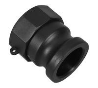 NUOBESTY IBC Tote Hose Adapter with S60x6 Coarse Thread and 2-inch Male Thread, Sturdy Pp Material, Built-in Cam Lock Hose Fitting with Metal Inserts, Minimizes Wear and Prevents Leakages
