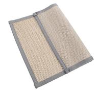 NUOBESTY Indoor Cat Scratching Pad for Bed and Couch, Bamboo Material with Spiral Nails, No Debris Sofa Protector to Safeguard Furniture from Cat Scratches