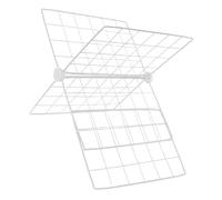 NUOBESTY Iron Freezer Rack Freezer Partition Adjustable Wire Shelf Dividers for Chest Organizer and Refrigerator Dividers Organizer for Kitchen Organization and Storage