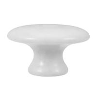 NUOBESTY Jade Mushroom Facial Massage Tool Natural Cooling Sensation, White Jade Material Fits Contours of Face and Body for Skincare and Daily Beauty Rituals