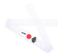 NUOBESTY Japanese Style Cotton Headband Breathable Suitable for Different Sizes of Head Shapes Creative Attractive Chef Accessory for Doing Sports