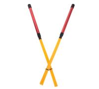 NUOBESTY Jazz Drum Brushes Lightweight Build for Cajon and Snare Drum with Aluminum Alloy Handle and Nylon Bristles Professional Control Easy Replacement for Learning and Drummer
