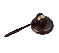 NUOBESTY Judge Auction Gavel Hammer Sound Block Wine Wood Mallet Hardwood Crafted for Lawyers