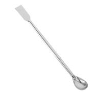 NUOBESTY Lab Spoon Utility Spoon for Long Handle Stainless Steel Precise Scooping and Sampling Smooth Surface Graphite Crucible for Fine Chemicals and Metallurgy