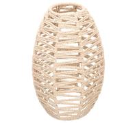 NUOBESTY Lamp Shade Pendant Lamp Cover Handwoven Imitation Rattan Lampshade for Cozy Lighting in Restaurants and Indoor Spaces