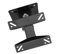 NUOBESTY Lcd Tv Bracket Adjustable Rotating Hanger with Metal Shaft Steel Construction Hole Spacing 75/100mm Black for Occasions