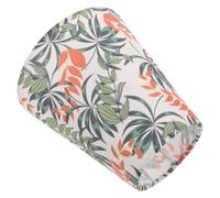 NUOBESTY Leaf Print Fabric Lampshade for Table Lamps Wall Sconces Bell Shape with Socket Soft Ambient Lighting Nature-Inspired Design Dimensions: 3.5" X 5.9" X 6.3" for Cozy Bedrooms