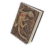 NUOBESTY Leather Notebook with High Textured Sturdy Cover, Paper Material Journal for Students and Travelers, Stylish Simple A5 Travel Planner Suitable for Office and School Use