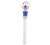 NUOBESTY Light Up Spinning Wand Glowing Stick Glittering Stick Glow in The Dark Party Princess Toy Supplies for Birthday Wedding Concert Cheering Party