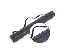 NUOBESTY Lightweight Sturdy Plastic Telescopic Storage Tube Adjustable Shoulder Strap Extendable Document Carrier for Posters and Art Projects