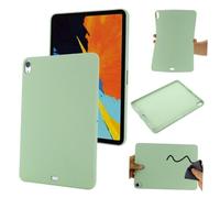 NUOBESTY Liquid Silicone Flat Cover for Air 4 Decorative Tablet Case Lightweight Protective Cover Silicone Shell Compatible with 10.9-inch Tablet for Everyday Use and Travel