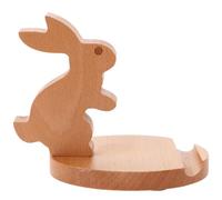 NUOBESTY Little Rabbit Cellphone Holder Cute Bunny Phone Stand with Smooth Round Edge for Office Use Families Mobile Bracket