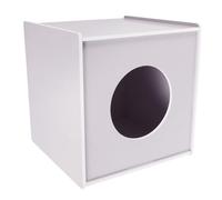 NUOBESTY Lottery Box Voting Raffle Storage Container for Fundraising and Office Events, Portable PVC Box Suitable for Ballots and Decoration Balls