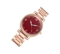 NUOBESTY Luminous Stainless Steel Quartz Wrist Watch for Women with Precise Time Keeping and Easy to Take Off Design, Stylish Fashion Accessory Suitable as Gift for Family, Friends