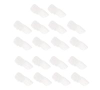 NUOBESTY Manicure Polish Varnish Cover Protector 20pcs Nail Polish Varnish Tips Shield Nail Art Tool Scratch-resistant Finger Guards