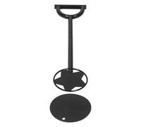 NUOBESTY Manual Trash Compactor Tool for Kitchen and Home, Carbon Steel Garbage Tamper with Sturdy Construction and Manual Operation, round Trash Smasher Press Tool for Small Bins