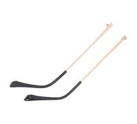 NUOBESTY Metal Eyeglass Arm Replacement Comfortable Metal Temples for Eyewear Repair Compatible with Various Glasses Secure Fit Slip Eyeglasses Temple