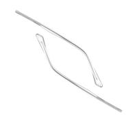 NUOBESTY Metal Eyeglass Replacement Arms Anti-slip Temple Legs for Eyewear Frames Compatible with Various Glasses Styles Easy to Install Replacement Parts Kit