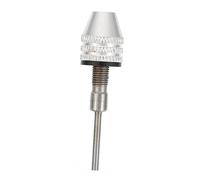 NUOBESTY Mini Drill Chuck Adapter Round Shaft Electric Tool Accessory Lightweight Durable for Garage Office Home Use