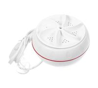 NUOBESTY Mini Portable Washer USB Powered Washing Machine for Travel Dorm and Home Use Deep Cleaning with Forward Reverse Rotation Compact Design and High Strength Torque