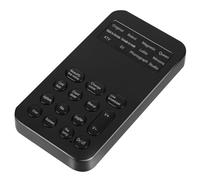 NUOBESTY Mini Sound Card for Mobile and Computer One-Button Voice Changer and Beautifier for Gaming and Recording Portable Live Broadcast Voice Transformer