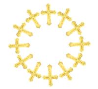 NUOBESTY Multi Color Cross Table Scatter Confetti for Religious Gatherings Baptism Wedding Centerpieces with Glitter Foil Easy Cleanup and Versatile Party Decoration