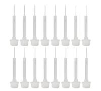 NUOBESTY Nail Polish Brush Replacement Heads Easy Replacement for 50pcs Nail Art Detailing Pp Material with Even Application and Beauty Kit Use