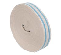 NUOBESTY Natural Cotton Striped Ribbon Ribbon Spool for Decorative Wrapping and Wedding Christmas Crafts Sky